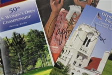 Furyk, Nancy, Snead, Stadler & Four (4) others Signed Misc. Items JSA ALOA