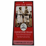 Jim Furyk Signed 2003 US Open at Olympia Fields Sunday Final Rd Ticket JSA ALOA
