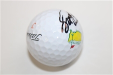 Scottie Scheffler Signed Masters Tournament Logo Golf Ball JSA ALOA