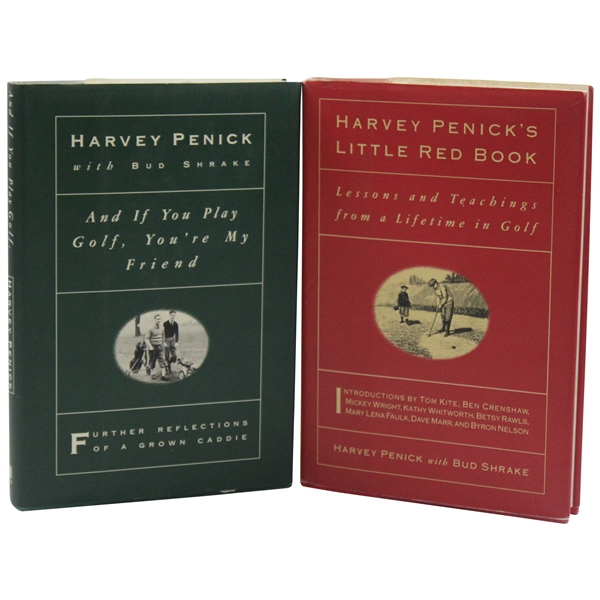 Harvey Penicks Little Red Book & And If You Play Golf, Youre My Friend 