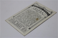 1935 R. T. (Bobby) Jones USA Sporting Events & Stars No. 19 Tobacco Card 