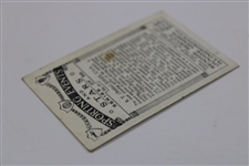 1935 R. T. (Bobby) Jones USA Sporting Events & Stars No. 19 Tobacco Card 