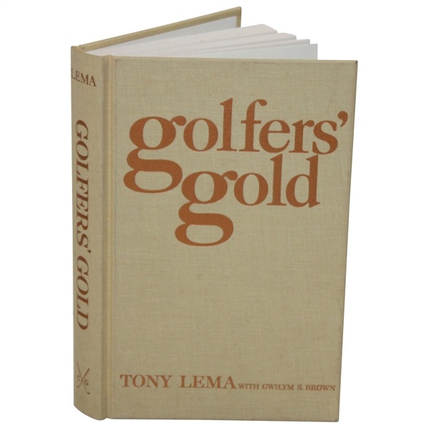 1987 Golfers Gold by Tony Lema Classics of Golf Edition Book