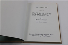 1985 'Shape Your Swing The Modern Way' By Byron Nelson & Larry Dennis
