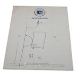 1986 Bob Hope Chrysler Classic Official Souvenir Calendar - Royce Nielson Collection