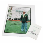 First Par 3 Winner Sam Snead Signed Scorecard w/Signed Photo - Nielson Collection JSA ALOA