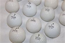 Twenty (20) Arnold Palmer Personally Marked Golf Balls w/Bay Hill Shag Bag - Nielson Collection