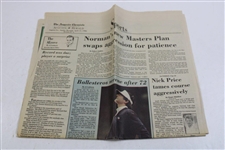 1986 Masters Pairing Sheets, Results, Newspapers & more - Royce Nielson Collection