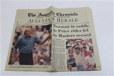 1986 Masters Pairing Sheets, Results, Newspapers & more - Royce Nielson Collection