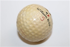 Lighthouse Harry Cooper Signed Wilson K-28 Logo Golf Ball JSA #AC56159