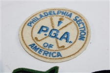 US National Senior Open, Philadelphia PGA (x3) & Florida Citrus Open Golf Patches