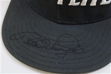 Bernhard Langer Signed Personal Top-Flite/Linder Black Golf Hat JSA ALOA