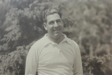 Olin Dutra Large Format '1934 Open Champion' George Pietzcker Photo - Framed