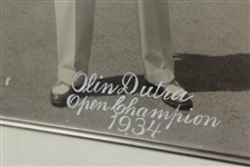 Olin Dutra Large Format '1934 Open Champion' George Pietzcker Photo - Framed