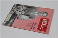 1960 Golfing National Players Magazine with Bobby Jones Holding US Open Trophy