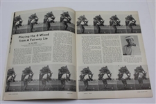 1960 Golfing National Players Magazine with Bobby Jones Holding US Open Trophy