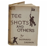 1911 'Tee Shots And Others' First Edition Book by Bernard Darwin