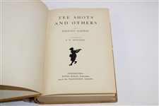 1911 'Tee Shots And Others' First Edition Book by Bernard Darwin