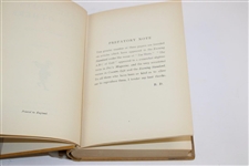 1911 'Tee Shots And Others' First Edition Book by Bernard Darwin