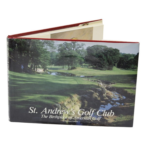 1989 St. Andrews Golf Club The Birthplace Of American Golf  1st Ed Book by Tolhurst