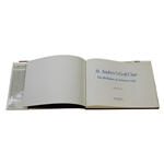 1989 St. Andrews Golf Club 'The Birthplace Of American Golf'  1st Ed Book by Tolhurst