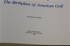 1989 St. Andrews Golf Club 'The Birthplace Of American Golf'  1st Ed Book by Tolhurst
