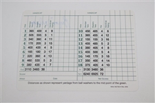 Byron Nelson Signed Augusta National Golf Club Scorecard JSA ALOA