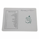 Herman Keiser Signed Augusta National Golf Club Scorecard JSA ALOA