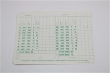 Herman Keiser Signed Augusta National Golf Club Scorecard JSA ALOA