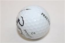 Bryson Dechambeau Signed Titleist Masters Practice Range Logo Golf Ball