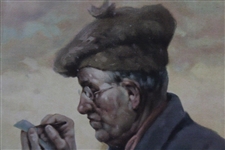 Lawrence Earle’s - “The Bogey Man” Framed Art Piece circa 1908
