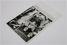 Kel Nagle Signed 1959 Canada Cup Photo JSA ALOA