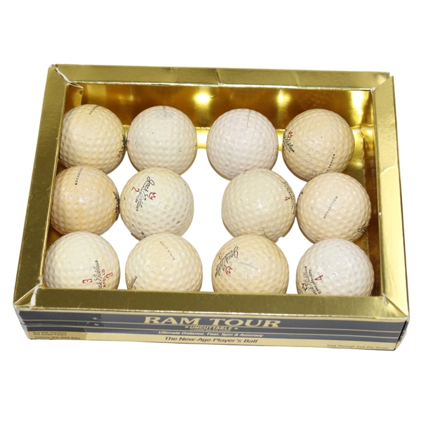 Dozen Jack Nicklaus Logo Signature Golf Balls