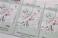 1995-1998 Masters Tournament Spectator Guides