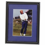 Greg Norman Signed & Inscribed Keep Swinging Photo -Framed JSA ALOA