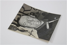 Billy Casper Signed 1964 Billy Casper Wins Doral Open A.P. Wire Photo JSA ALOA