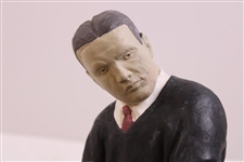 Large Bobby Jones by Austin Sculpture Hand Painted Golfing Figure