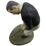 Large Bobby Jones by Austin Sculpture Hand Painted Golfing Figure