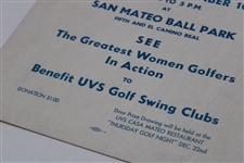 Big Four Golf Clinic Poster/Ad