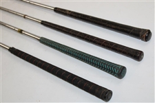 Four (4) Classic 2-Woods - Leo Diegel, Power Bilt & others