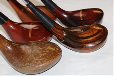 Five (5) Classic 5-Woods - Tourney Custom, Robert T. Jones, Jr., Top-flite & others