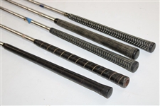 Five (5) Classic 5-Woods - Tourney Custom, Robert T. Jones, Jr., Top-flite & others