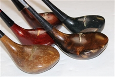 Five (5) Classic 3-Woods - Sam Snead, Jack Nicklaus, Robert T. Jones, Jr. & others 