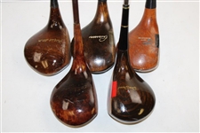Five (5) Classic Drivers - Sam Snead, Izett Rocketdyne, Pedersen & others