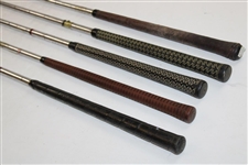 Five (5) Classic 3-Woods - Leo Diegel, Jack Nicklaus, Lady Burke & others 