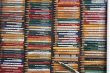 1974 WGHoF Inaugural Gift - Segment of Largest Golf Pencil Display - Arizona, Alaska, Alabama