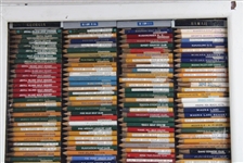 1974 WGHoF Inaugural Gift - Segment of Largest Golf Pencil Display - Georgia, Hawaii, Guam & Idaho