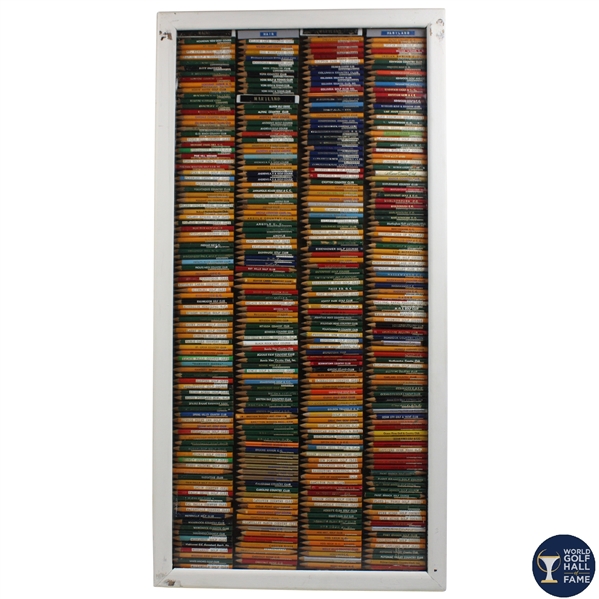1974 WGHoF Inaugural Gift - Segment of Largest Golf Pencil Display - Maryland & Maine