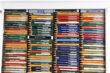 1974 WGHoF Inaugural Gift - Segment of Largest Golf Pencil Display - Maryland & Maine
