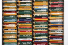 1974 WGHoF Inaugural Gift - Segment of Largest Golf Pencil Display - Maryland & Maine